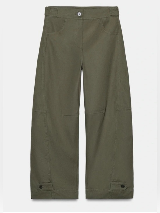 Zara Pants - ZARA Barrel Work Pants